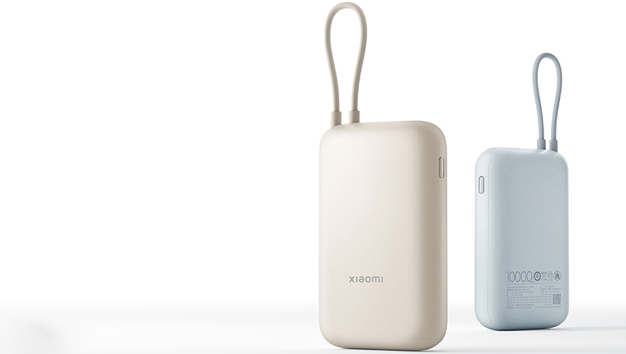 Внешний аккумулятор Xiaomi Pocket Power Bank 10000mAh (Built-in
